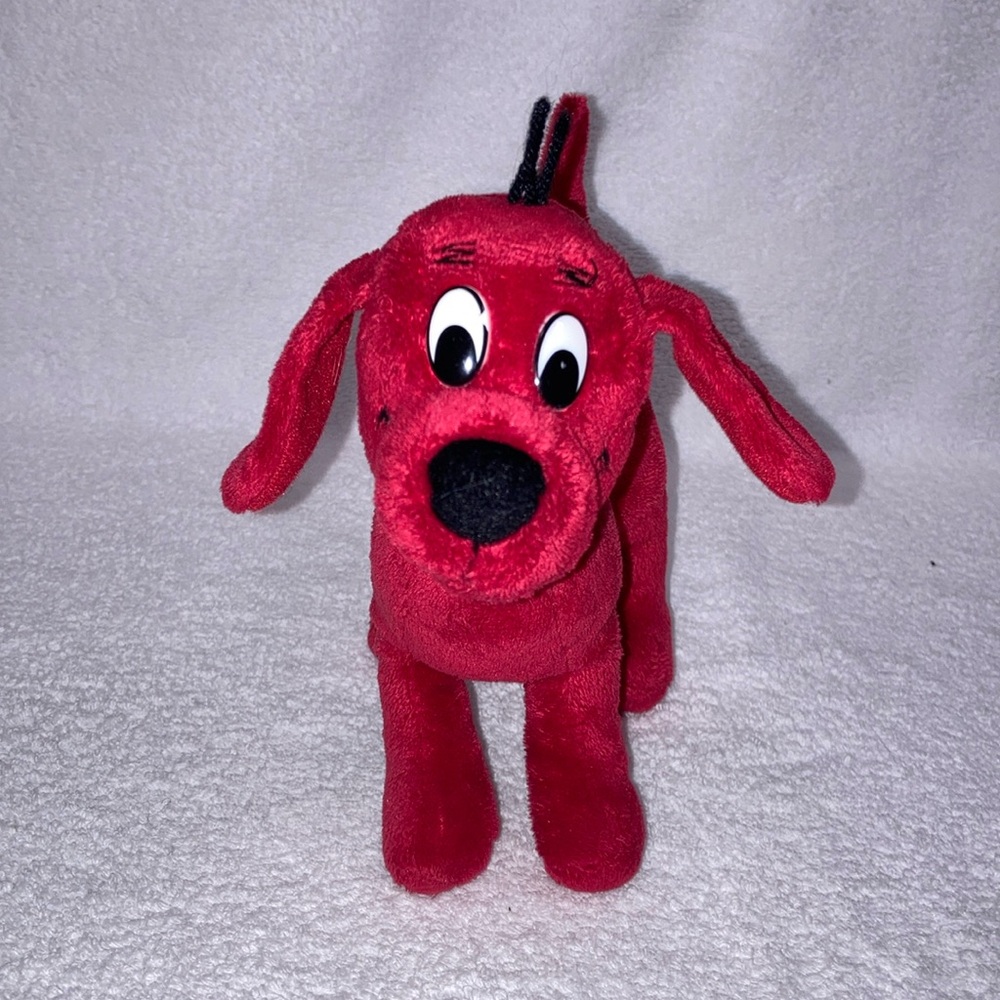 5/$20 Douglas Clifford the big red dog plush 9”